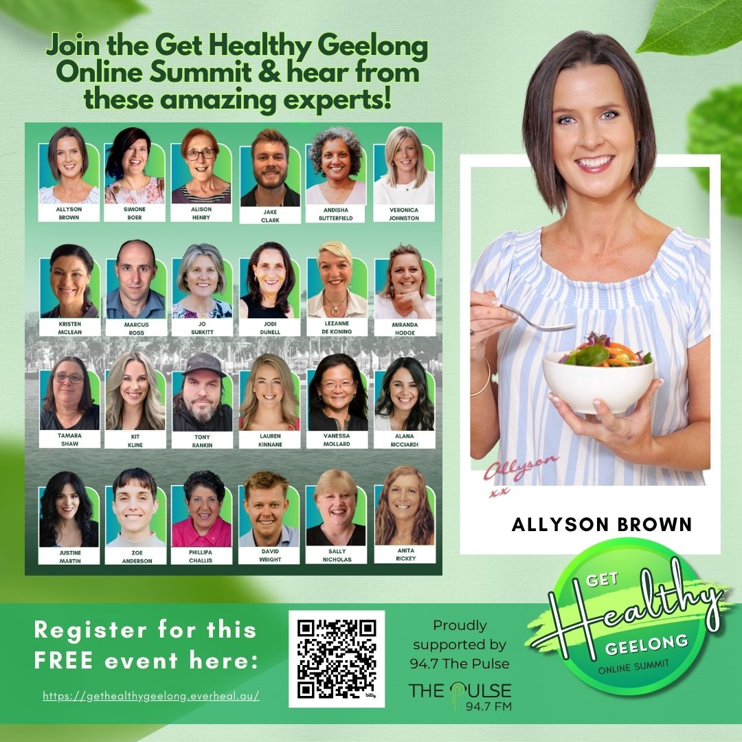 FREE Get Healthy Geelong online summit bay 93.9