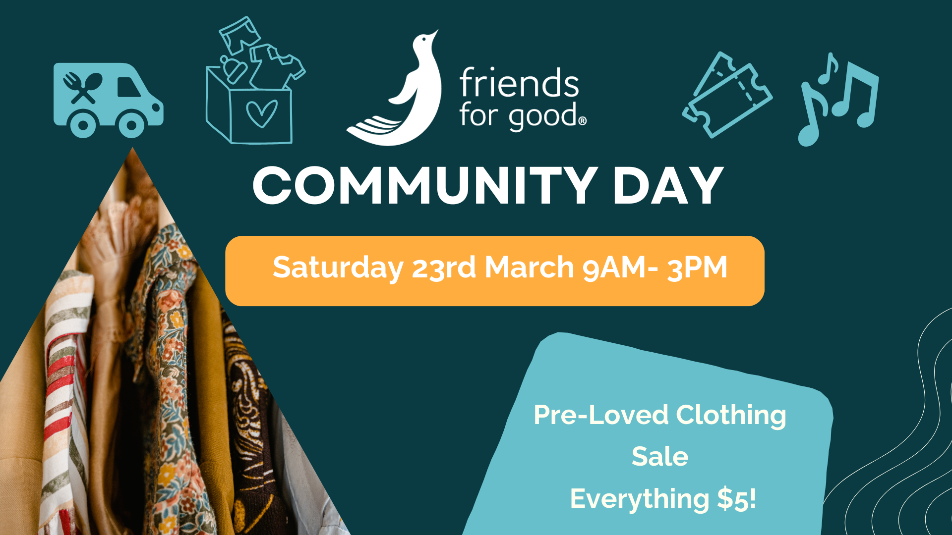Friends For Good Friends for Good Community Day - bay 93.9