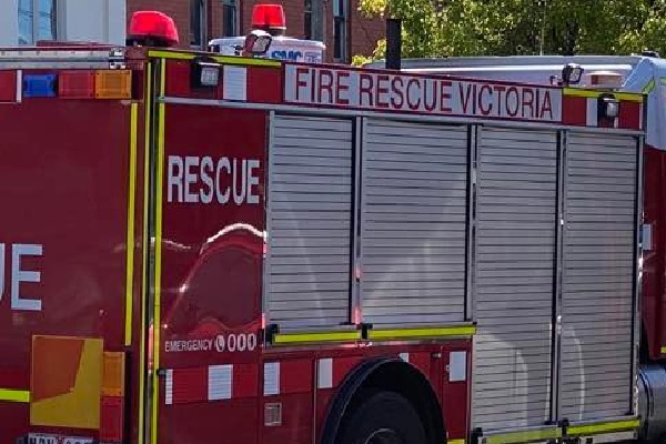 Crews battle separate fires