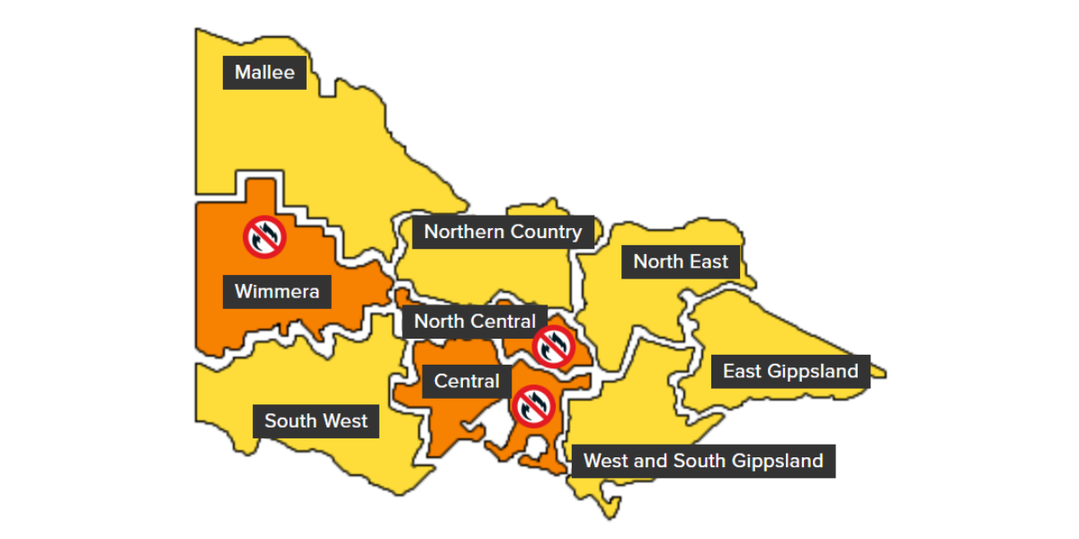 Total Fire Ban announced - bay 93.9