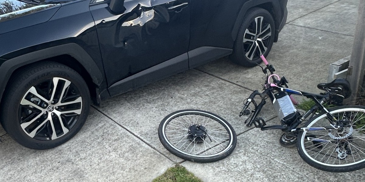 Girl injured in e-bike crash